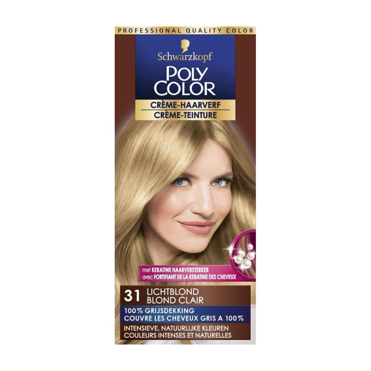 Poly Color - Haarverf - 31 - Natural Blond - 1 Stuk