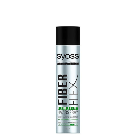 Syoss - Haarspray - Fiber Flex - Flexible Hold - Extra Strong Hold 4 - 400ml