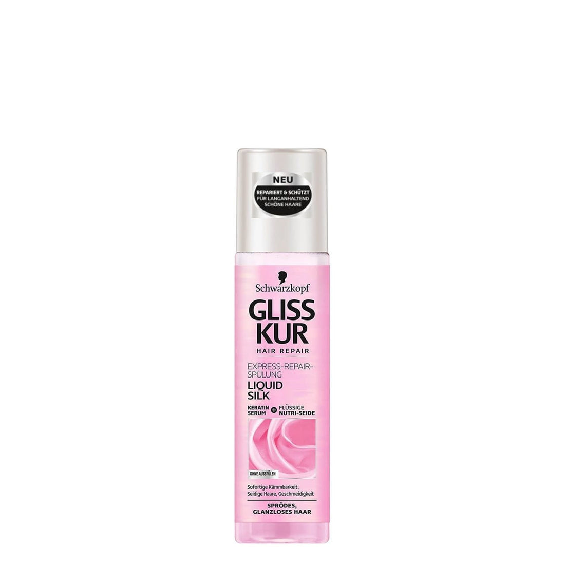 Gliss Kur - Conditioner - Anti-Klitspray - Liquid Silk - 200ml