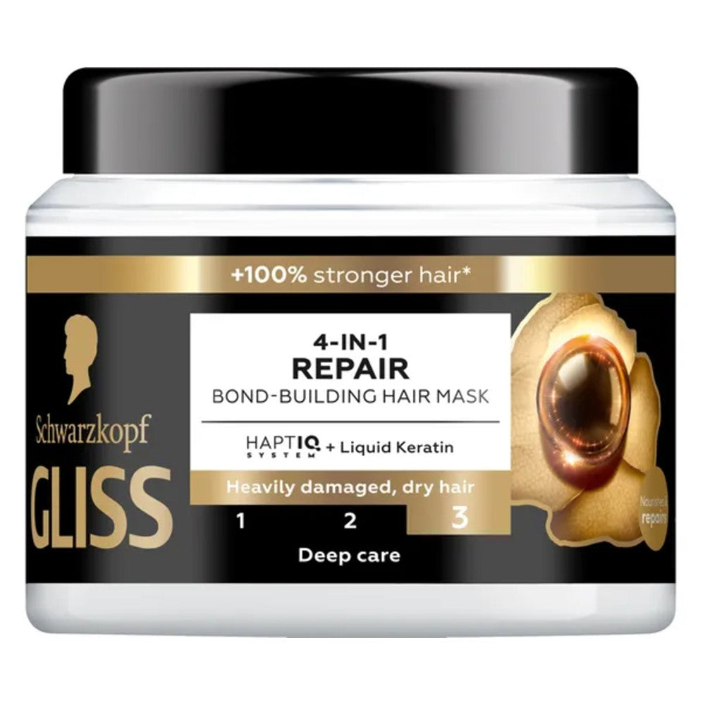 Gliss - Haarmasker - 4in1 - Repair - 400ml