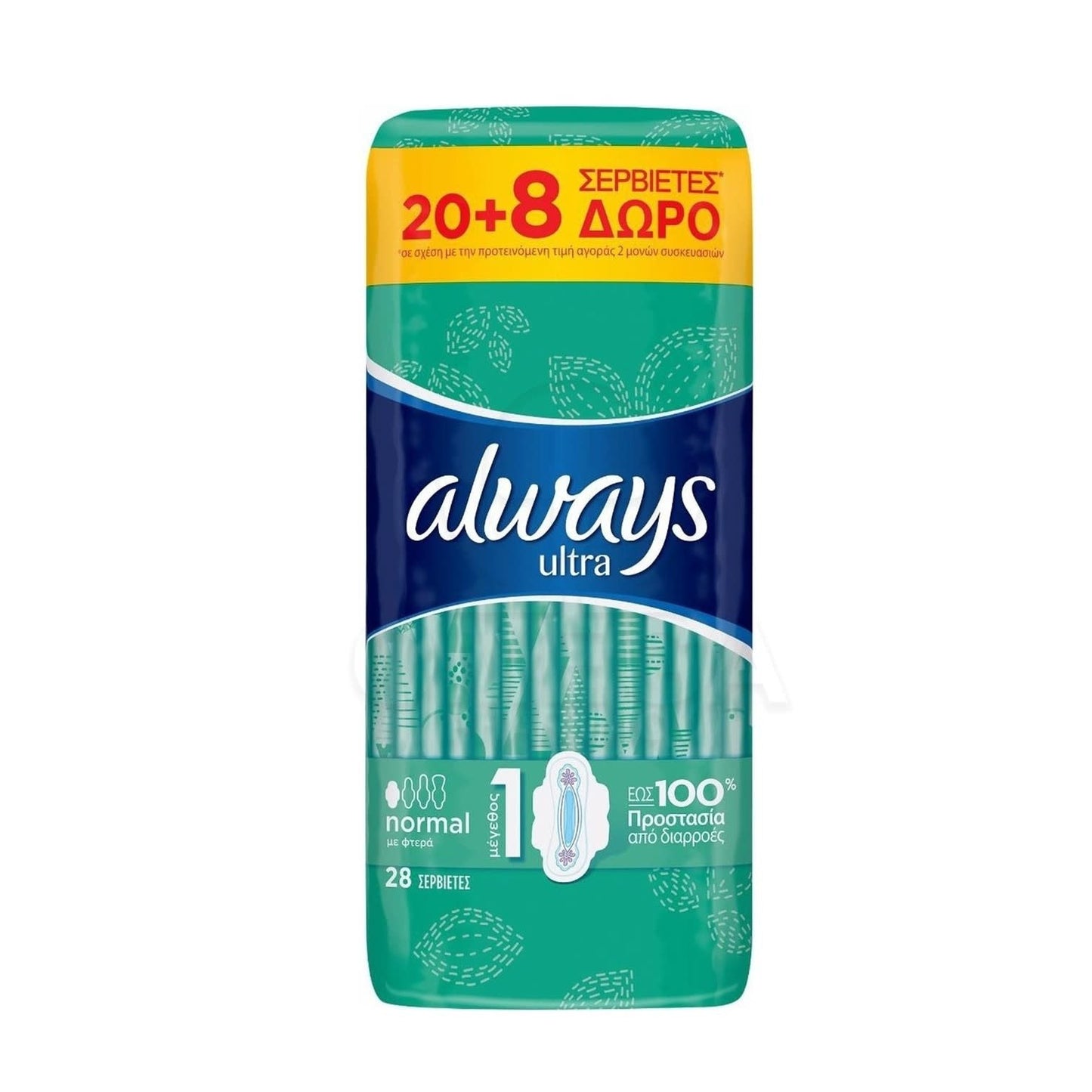 Always Ultra - Maandverband - 1 Normal - Instant Dry - 28 Stuks
