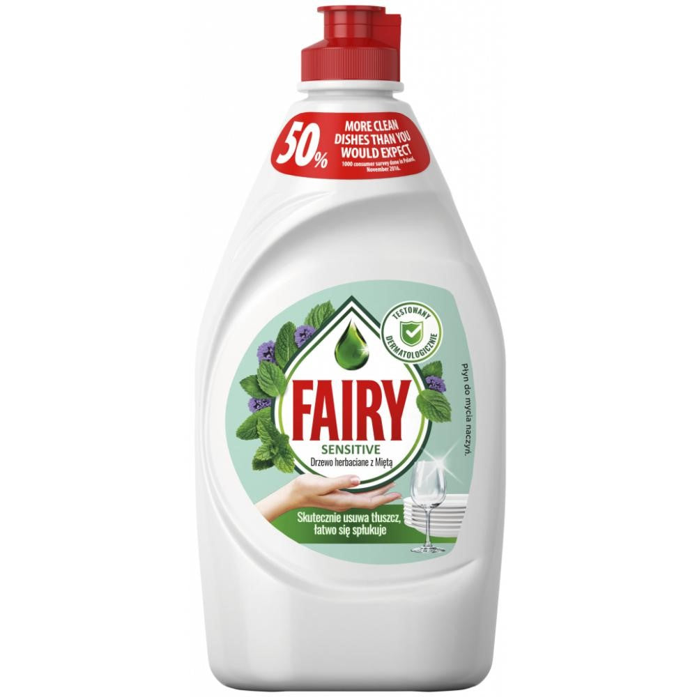 Fairy - Afwasmiddel - Tea Tree & Mint - 450ml