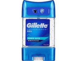 Gillette Antiperspirant Gel 70 ml - Power Rush