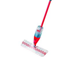 Vileda Spray & Clean - Dweil met tank - Rood