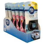 Ambi Pur - Autoverfrisser - Gemengde Doos - 3xFlores Elegant + 3xBrisa Marina - 2 Assortimenten - 6x2ml