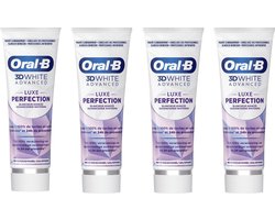 Oral B - Tandpasta - 3D White Luxe - Perfection - 75ml x 4