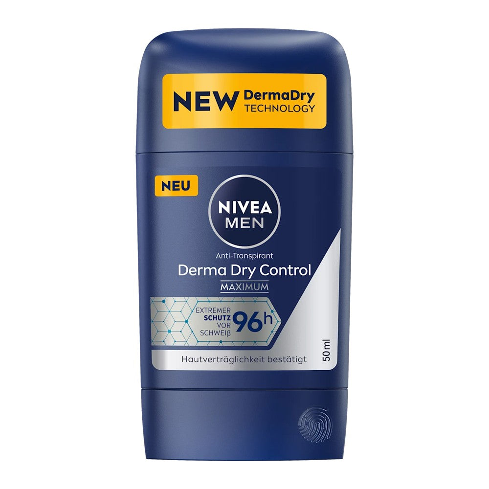 Nivea Men - Deodorant - Stick - Derma Dry Control - Maximum - 50ml