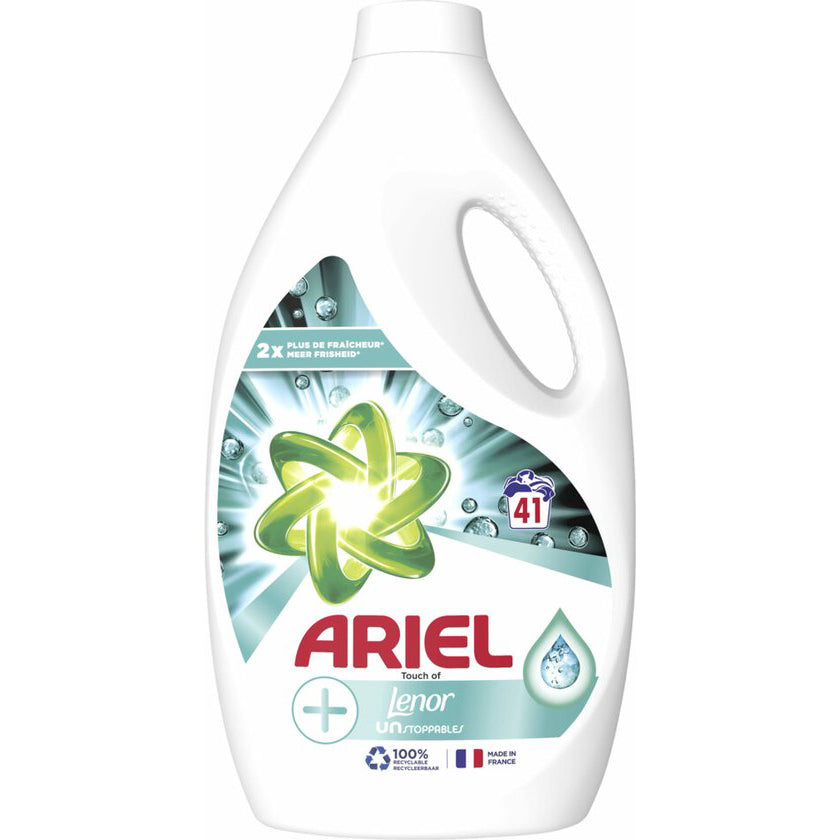Ariel - Wasmiddel - Vloeibaar - Touch of Lenor Unstoppables - 41Wb/2255ml