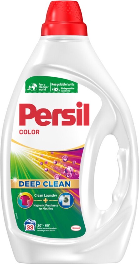 Persil Color - Vloeibaar Wasmiddel - Gekleurde Was - 33 Wasbeurten