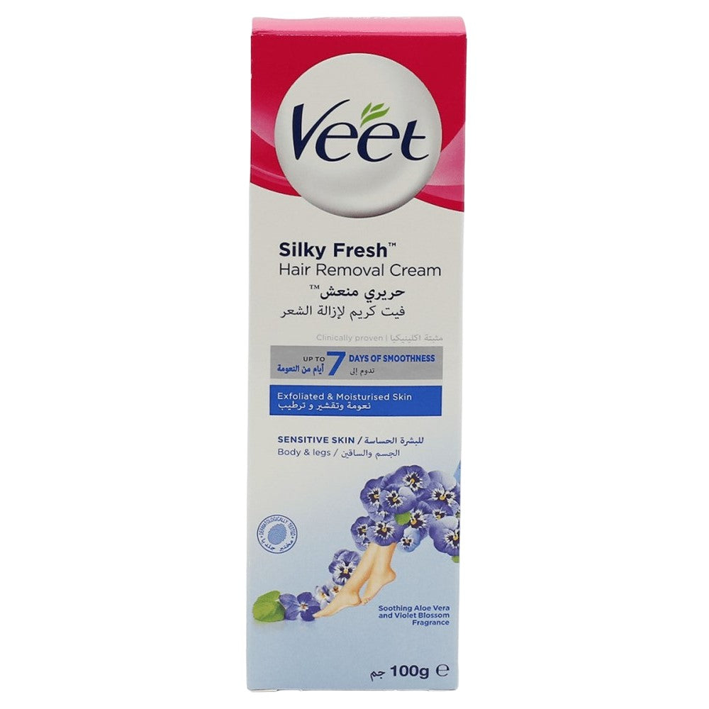 Veet - Ontharingscreme - Silky Fresh - Sensitive Skin - 100ml