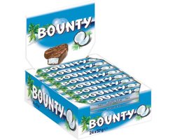Bounty Chocoladereep Melk - 24 Stuks