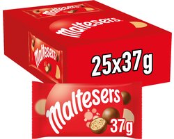 Maltesers Singles - melk chocolade snoepjes - uitdeelzakjes 25x37g