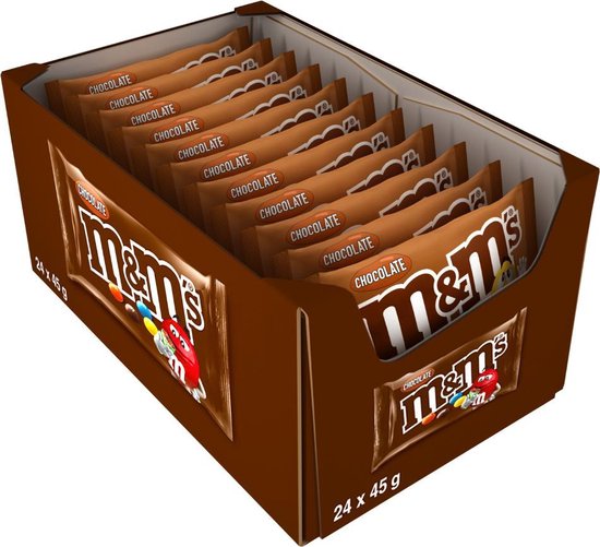 M&M's Choco Single - 24 x 45g