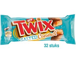 Twix Salted Caramel doos 32 stuks x46g displaydoos