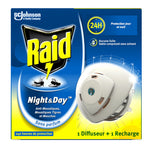 Raid - Diffuseur - Night & Day - Anti Insect Trap - 2.25g