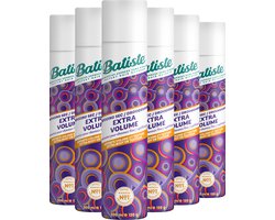 Batiste Droogshampoo Extra Volume - 6 x 200 ml - Voordeelverpakking
