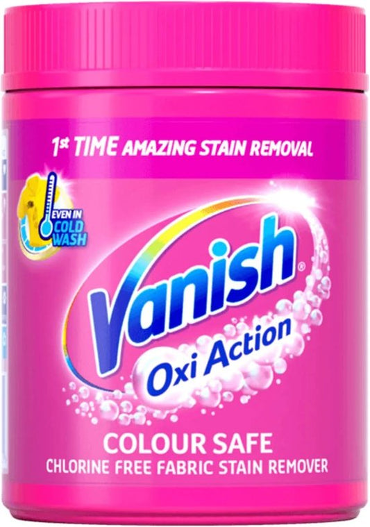 Vanish - Vlekverwijderaar - Poeder - Oxi Action - Colour Safe - 1kg
