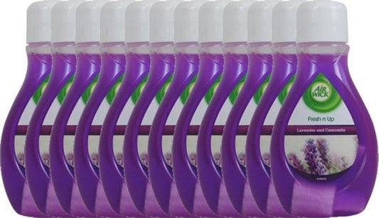 Airwick Fresh N Up - Lavendel En Kamille - Luchtverfrisser - 12 x 375 ml - Voordeelverpakking