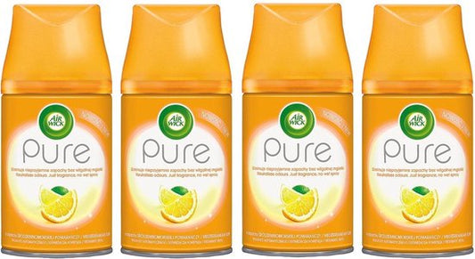 Air Wick Pure Mediterranean Sun - Navullingen - 4 x 250 ml