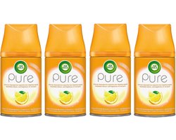 Air Wick Pure Mediterranean Sun - Navullingen - 4 x 250 ml