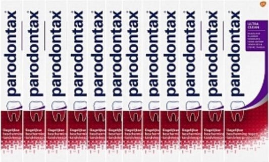 Parodontax - Tandpasta - Ultra Clean - 75ml x 12