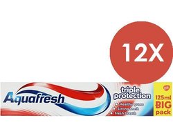Aquafresh Tandpasta Triple Protection - 12 x 125 ml