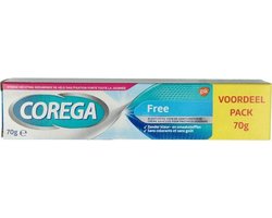 Corega Free Kleefcrème voor het kunstgebit - 70 g