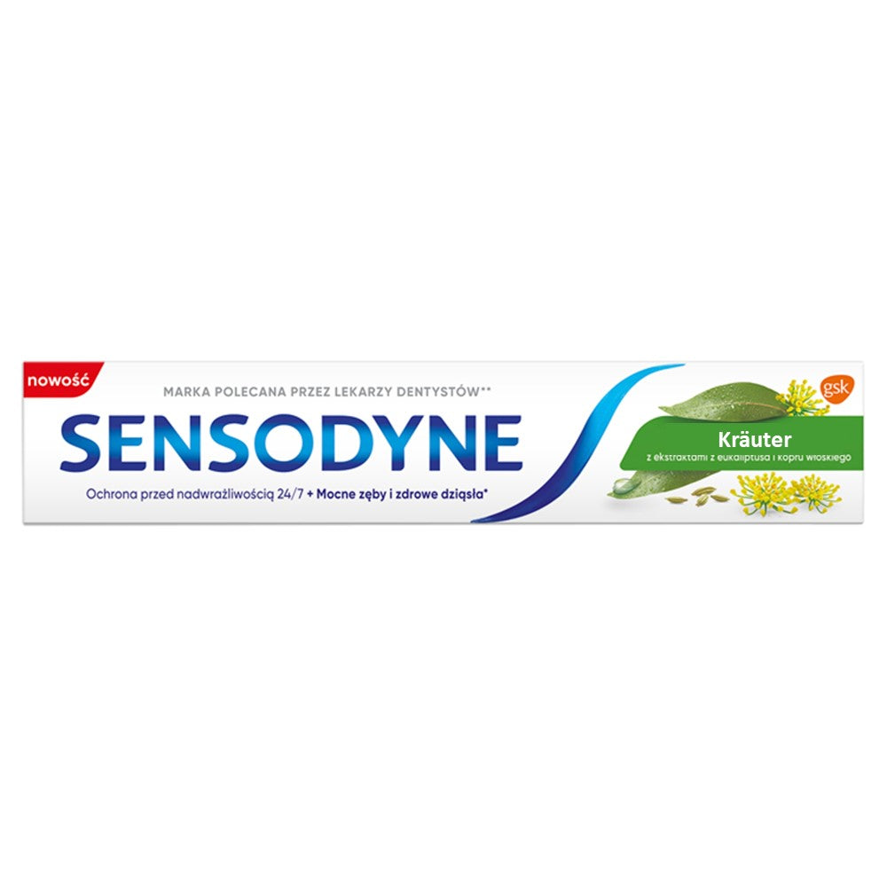 Sensodyne - Tandpasta - Herbs - Eucalyptus Extract - 75ml