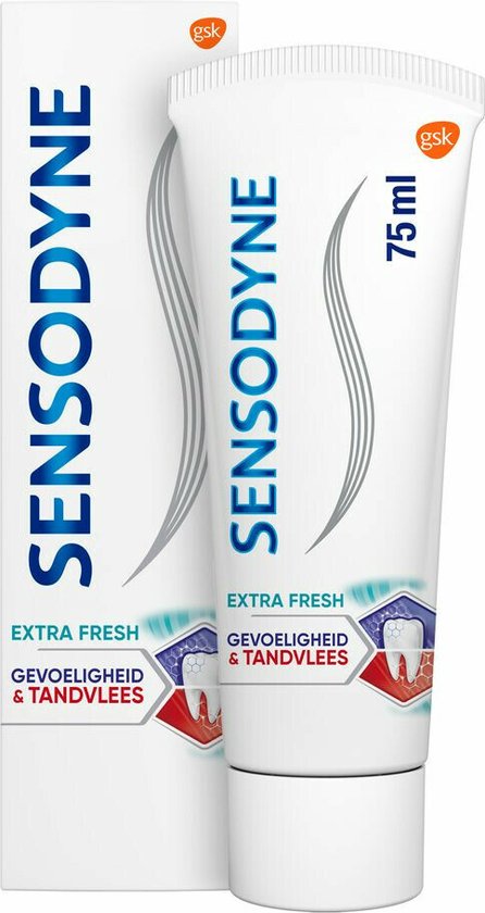 Sensodyne Tandpasta Gevoeligheid & Tandvlees Extra Fresh - 75 ml