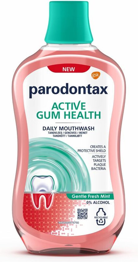 Parodontax - Mondwater - Gentle Fresh Mint - 500ml