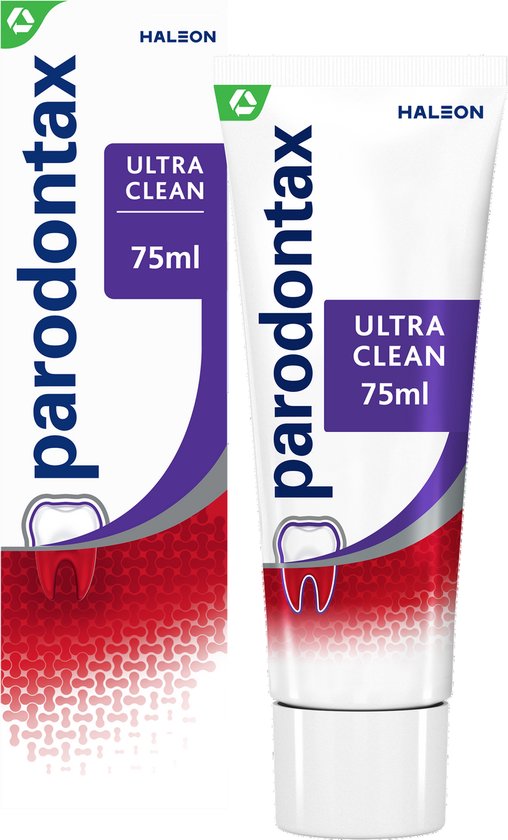 Parodontax Ultra Clean dagelijkse tandpasta tegen bloedend tandvlees 75 ml