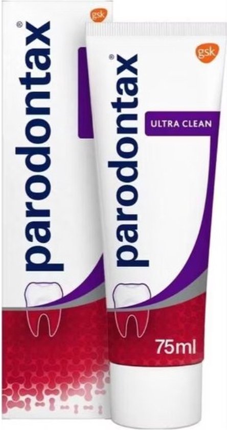 Parodontax - Tandpasta - Ultra Clean - 75ml x 8