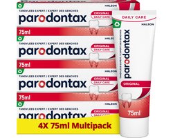 Parodontax Original - Tandpasta - Multi Pack - Tegen bloedend tandvlees - 4x75ml