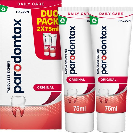 Parodontax Original - Tandpasta - Duo Pack - Tegen bloedend tandvlees - 2x75ml