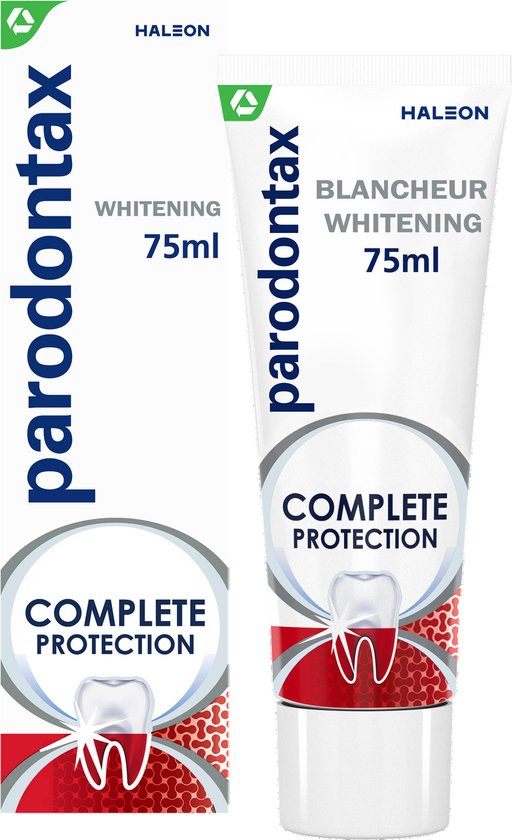Parodontax - Complete Protection - Whitening - Tandpasta - tegen bloedend tandvlees - 75 ml