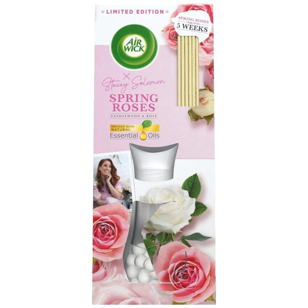 Air Wick - Luchtverfrisser - Riet Verspreiders - Spring Roses - Sandalwood & Rose - 25ml