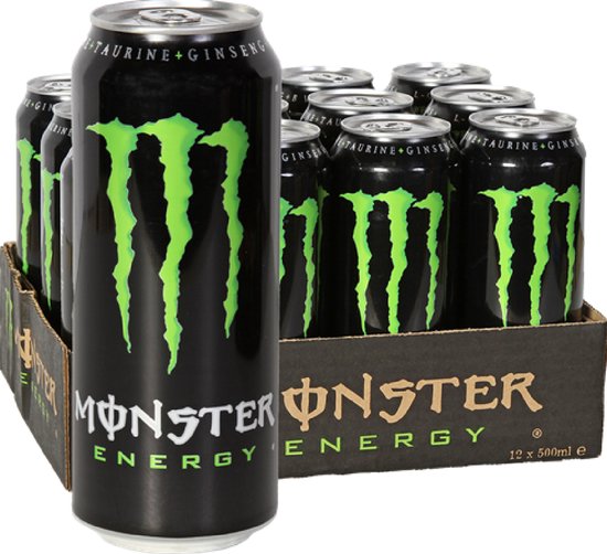 Monster Energy Original Green - tray met 12x500ML