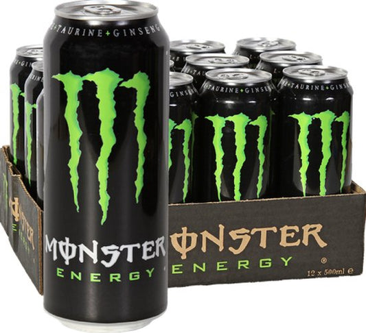 Monster Energy Original Green - tray met 12x500ML