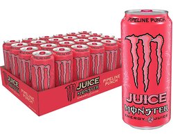 Monster Energy Pipeline Punch - energiedrank met tropische smaak - 24 stuks