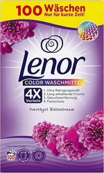 LENOR WASPOEDER AMETHIS & BLOEMEN BOEKET VOOR KLEURWAS 100 WASBEURTEN 6 KG