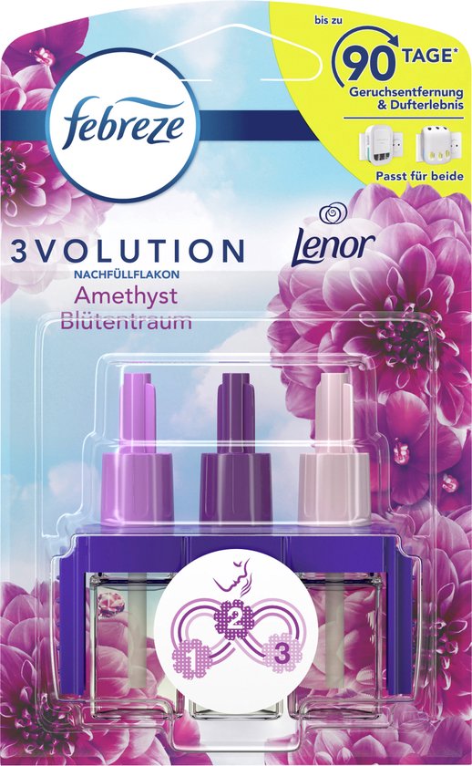 Febreze Geurstop 3Volution Navulling Amethist, 20 ml