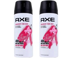 Axe Anarchy For Her - Deodorant Spray - 150 ml - 2 stuks