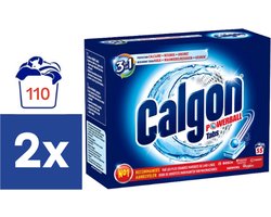 Calgon - 3in1 Powerball wasmiddel - 110 tabs (2 x 55)