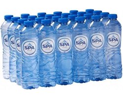 Spa Blauw petfles - natuurlijk mineraalwater 0.5 liter - 24 x 0,5 liter