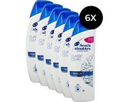 Head & Shoulders - Shampoo - Classic - 500ml x 6