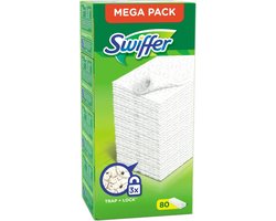 Swiffer Vloerreiniger - 80 Stuks - Navul Stofdoekjes