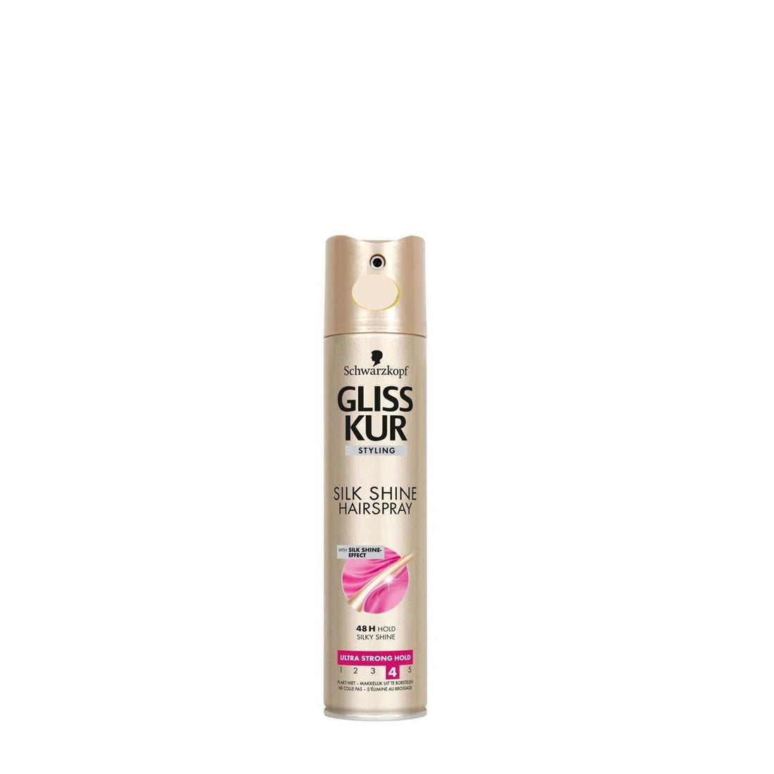 Gliss Kur - Haarspray - Silky Shine - Ultra Strong Hold 4 - 250ml
