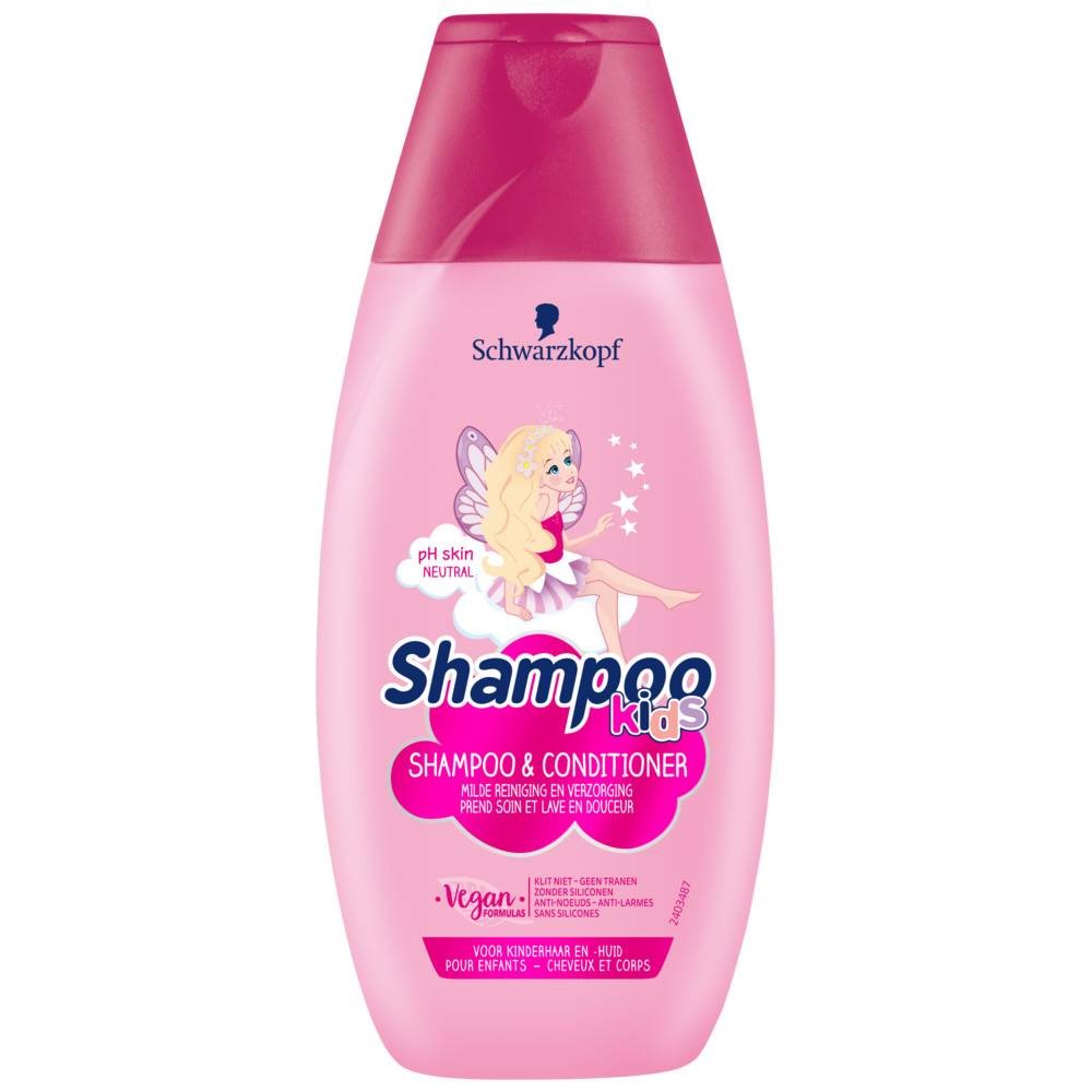 Schwarzkopf Kids - Shampoo - Shampoo+Conditioner - For Girls - 250ml
