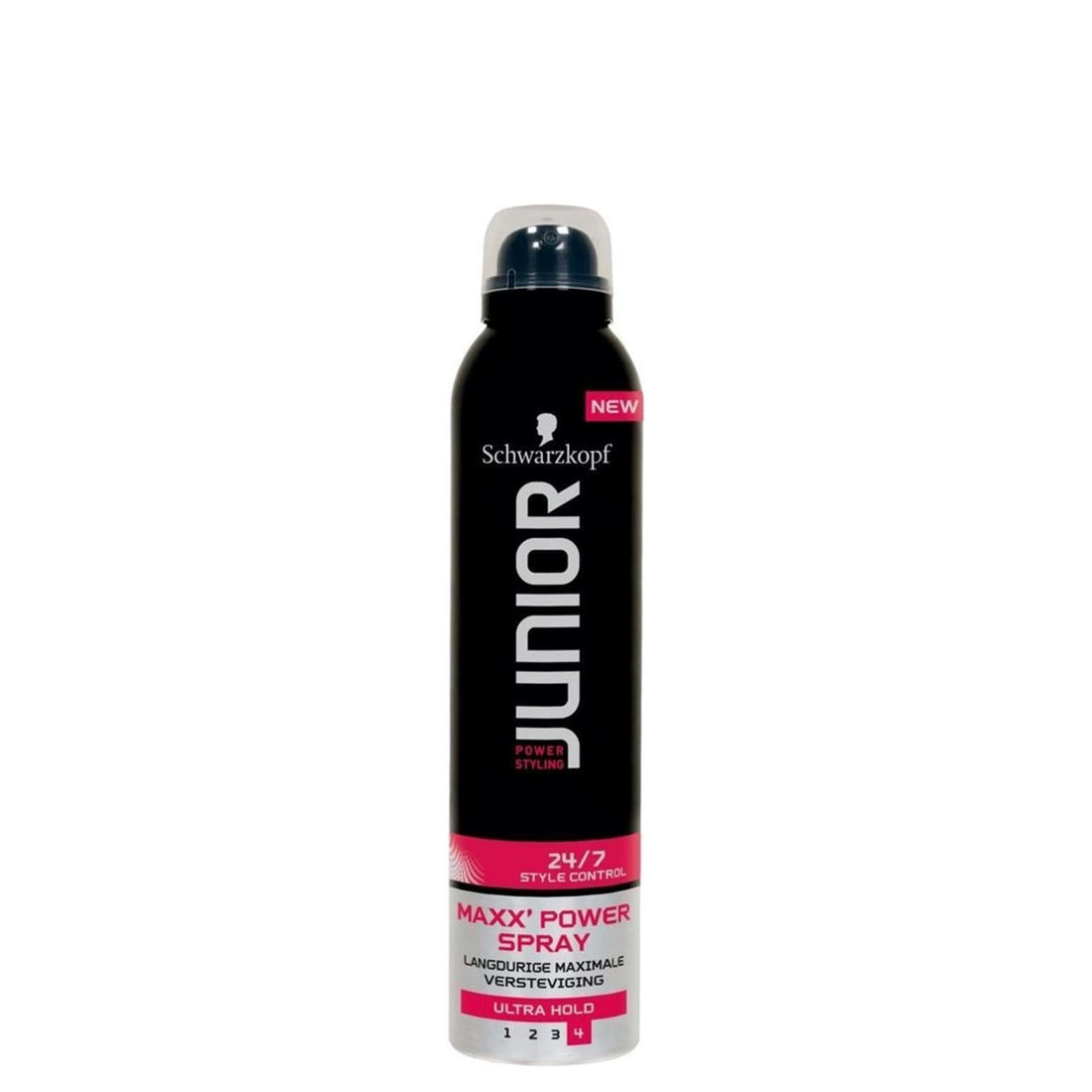 Junior - Haarspray - Maxx Power - Ultra Hold 4 - 250ml