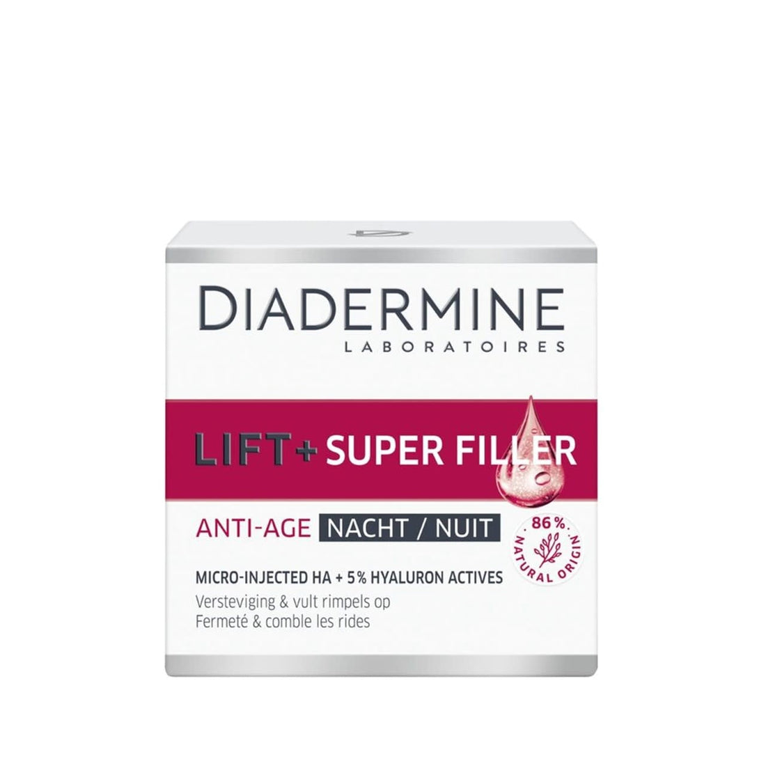 Diadermine - Nachtcreme - Lift+ Super Filler - Versteving & Vult Rimpels Op - 50ml
